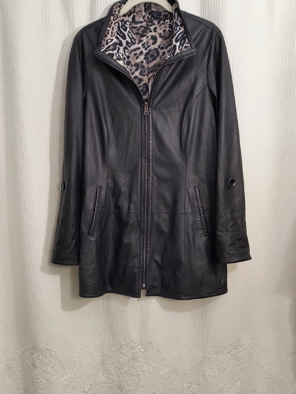 Fabio Fischer  Leather Jacket Women's